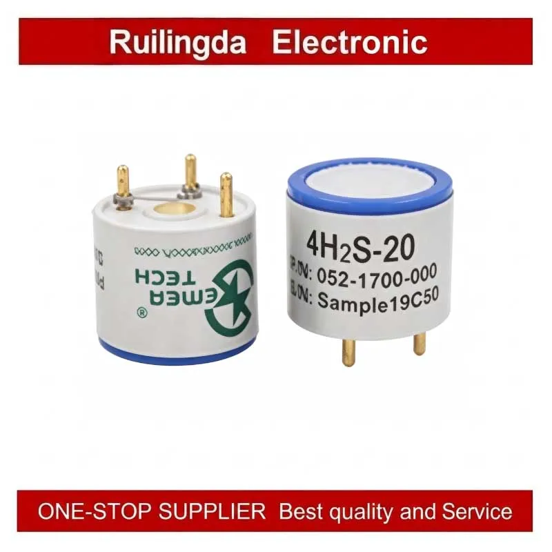 4 Series Hydrogen Sulfide (H2S) Sensor - Multiple Range Options 10 100 500 1000 for Safety And Environmental Monitoring