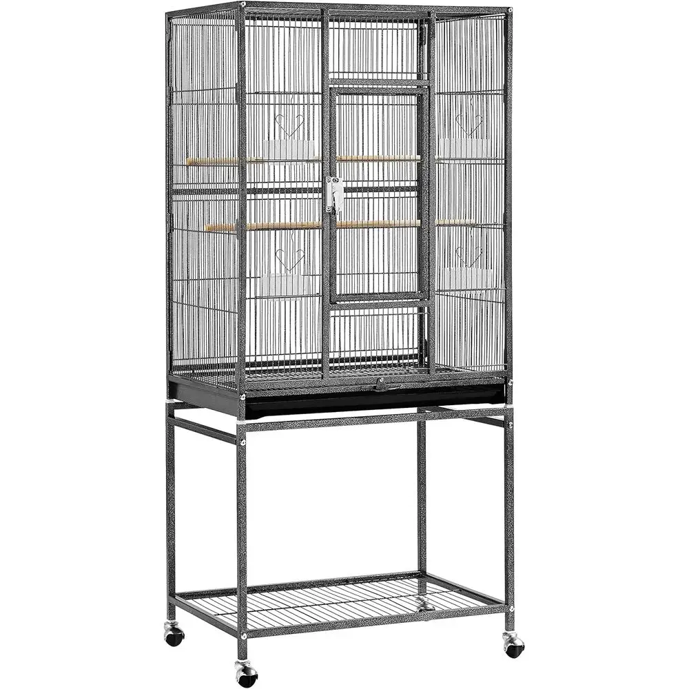 

Очень большая клетка для попугаев птиц со съемной подставкой для кореллы, солнца, зеленой щеки, Conure, неразлучник, волнистый попугайчик, канарейка, птица