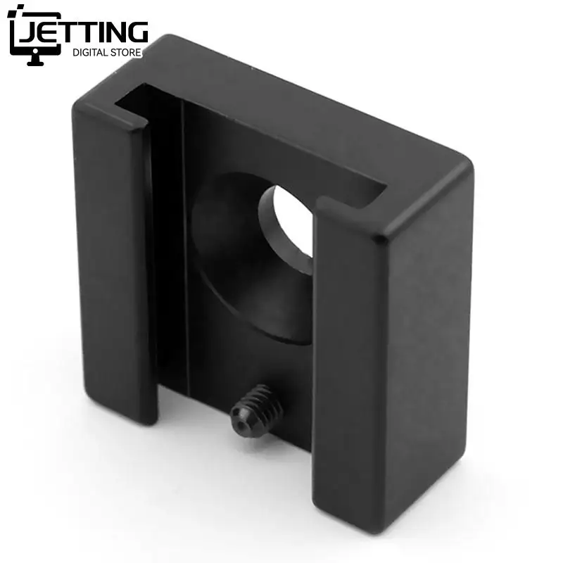 Cold Shoe Mount Adapter Base with 1/4" Mounting Screw for Camera Cage Flash LED Light Microphone Hot Shoe Adapter