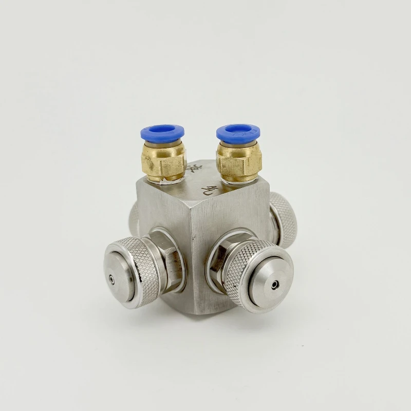 

Multi-head air atomizing nozzle Air conditioner humidifier nozzle Blanking point Dust removal agent Tobacco leaf humidification