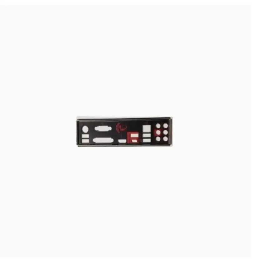 Original IO I/O Shield Back Plate BackPlate Blende Bracket For MSI B350 GAMING PLUS TOMAHAWKARCTIC PC MATE