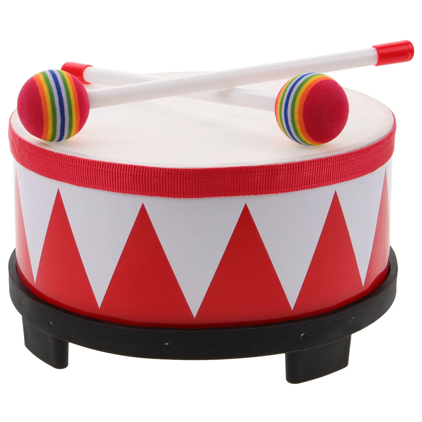 

1Set Snare Drum Wooden Percussion Instrument Early Education Musical Instrument Drum Set Lightweight Portable