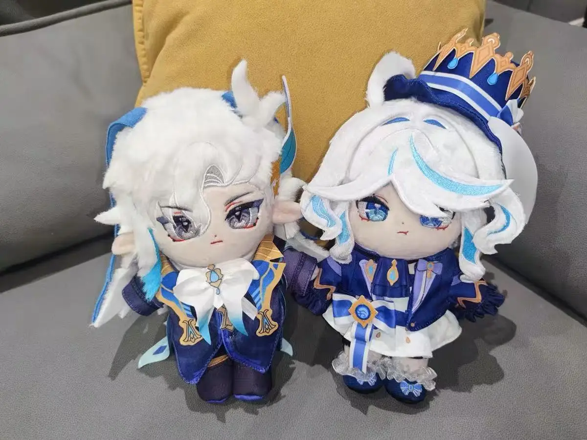 

Genshin Neuvillette Furina Mascot Costume Plush 20cm Doll for Cosplay Events Roleplay