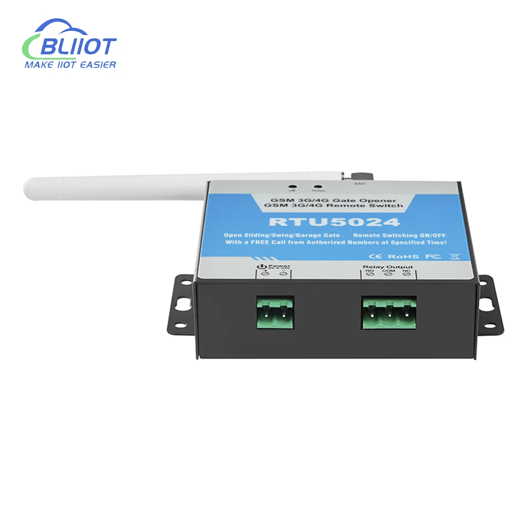 Imagem -04 - Rtu 5024 Gsm 2g3g4g Abridor de Porta Remoto sem Fio Interruptor Relé Abridor Porta Automática Sistema Segurança Casa