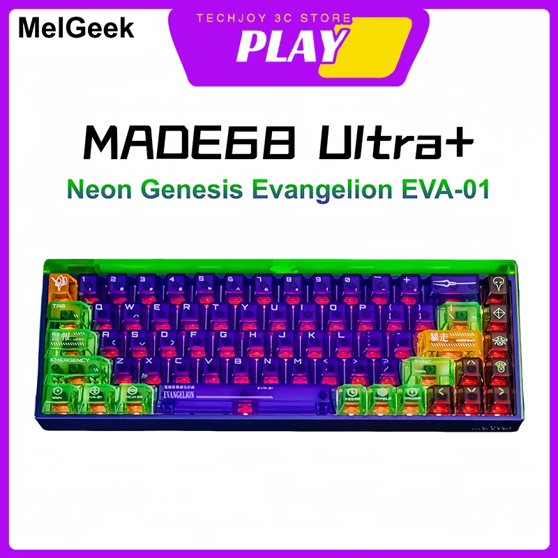 

MelGeek MADE68ULTRA+ EVA Joint Gaming Magnetic Keyboard RT0.01 128K Return on Investment Game Esports Game Player Keyboard Gifts