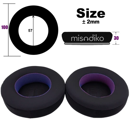 Imagen 2 del producto Misodiko Reemplazo de almohadillas mejoradas para auriculares para juegos Corsair Virtuoso RGB Wireless SE/ XT