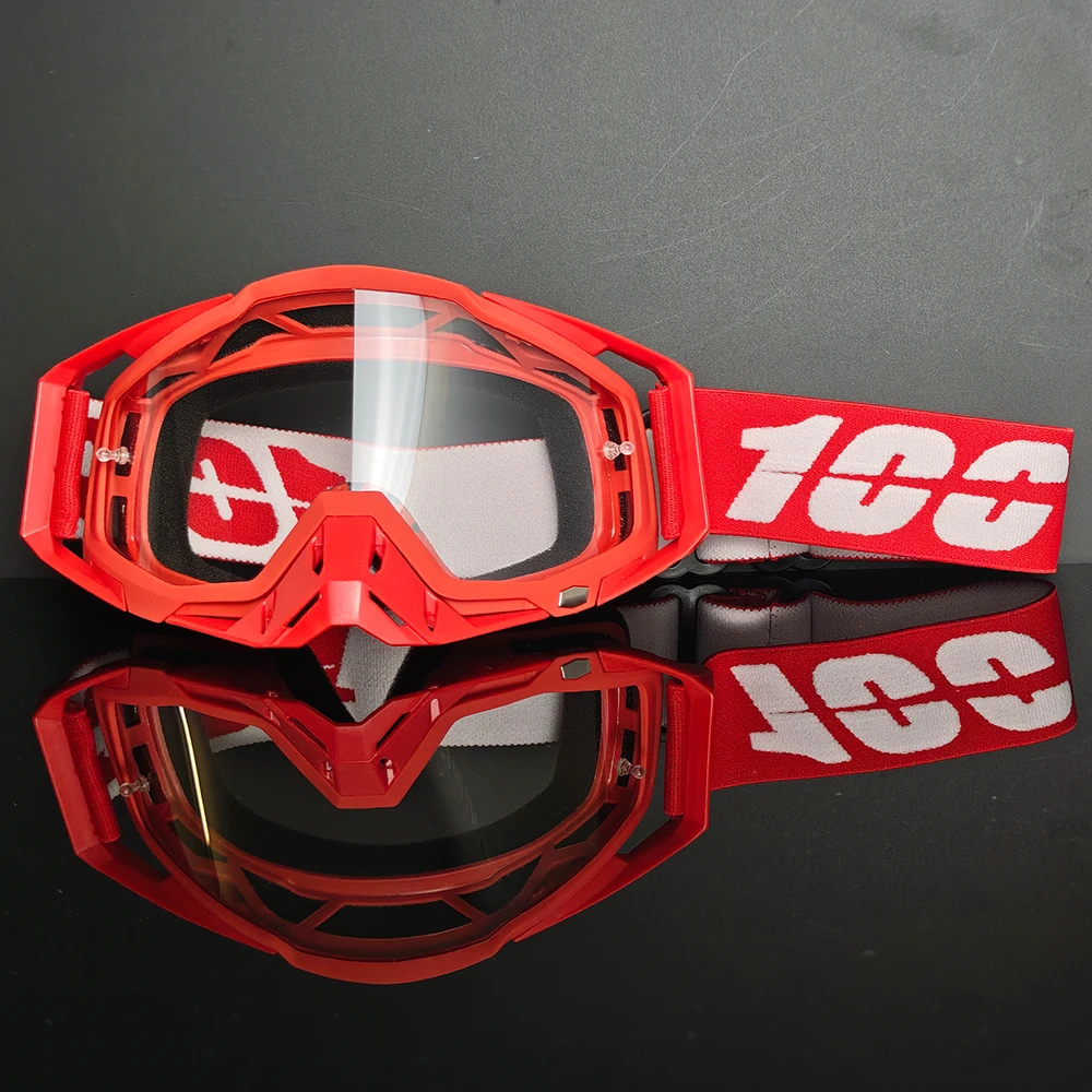 Verstellbare Motorrad-Motocross-Brille Winddicht Passend für Männer Langstrecken-Motorradfahren