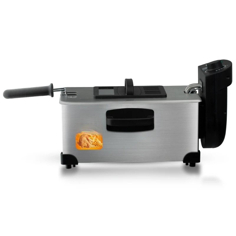 

Fryer Household 3L Small Commercial Fritters and Chips Machine Stall Fryer