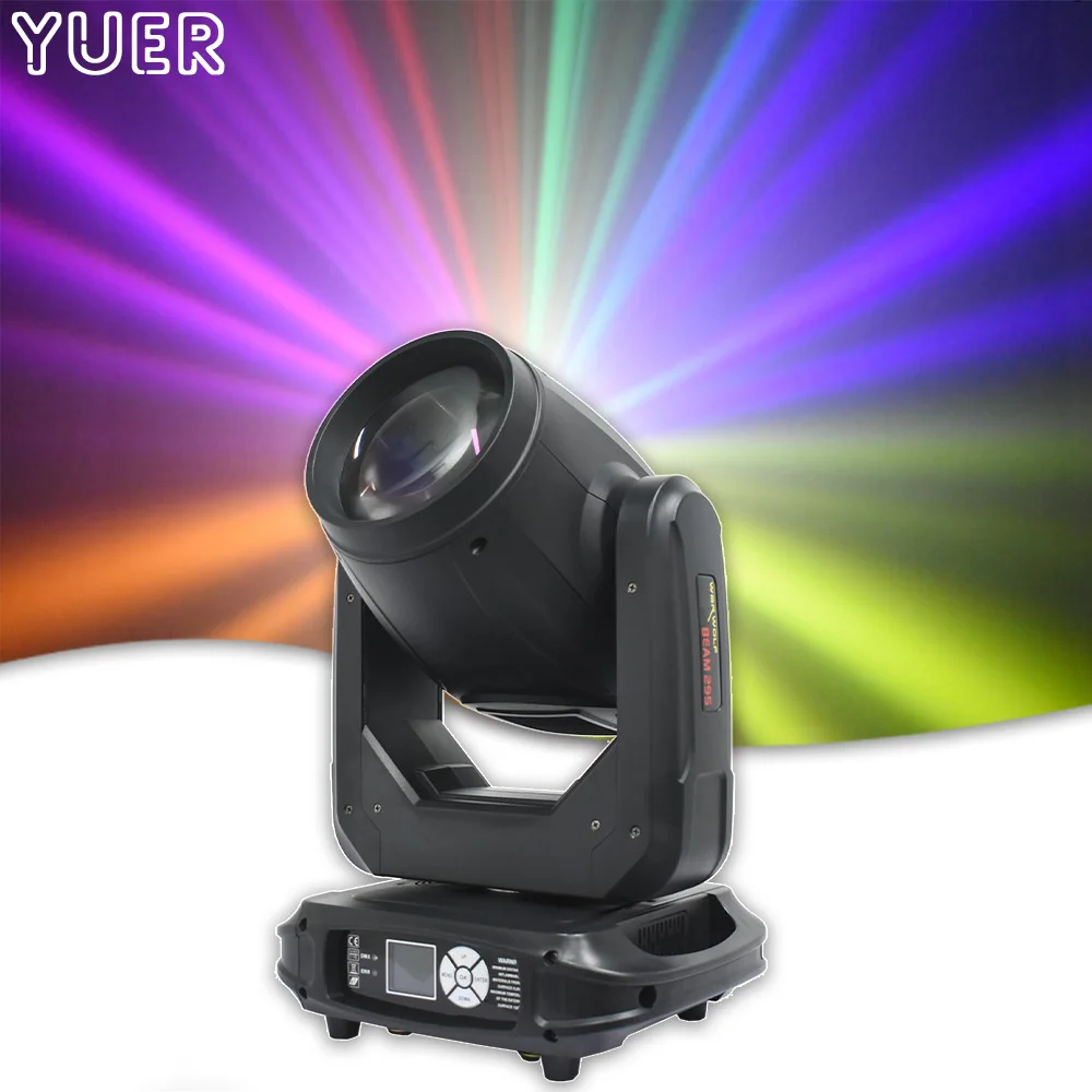 New Phoenix Light Bulb 295W Spot Beam Moving Head Honeycomb Prism 8 Prism Fog Rainbow Effect DMX512 Music Control Projector Lamp