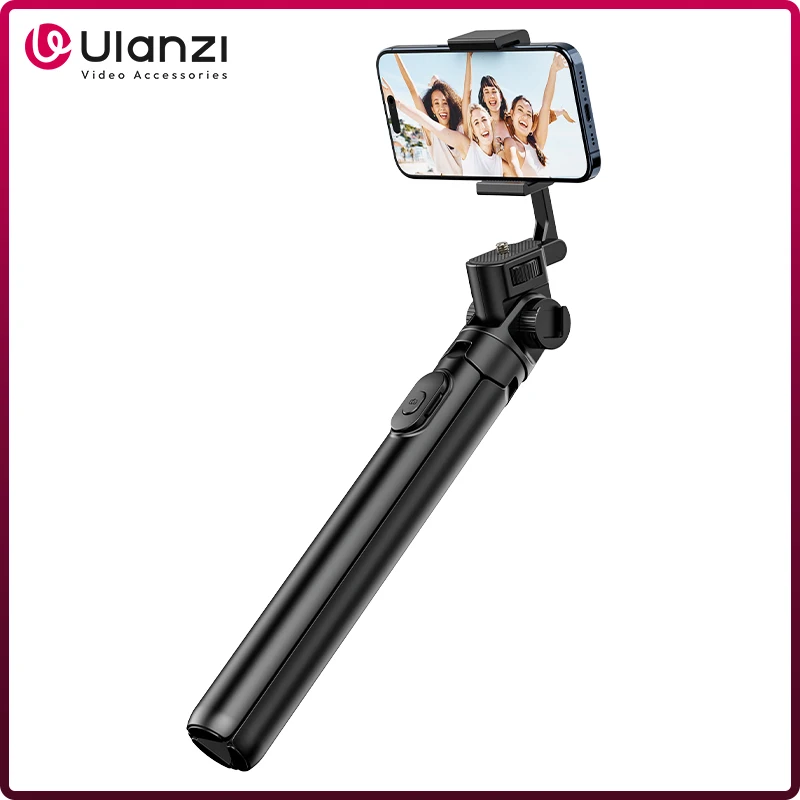 

Ulanzi MT-70 1.5M Selfie Stick Tripod for Phone 360° Portrait Landscape Shooting with 1/4'' Screw for Phone Camera Livestreaming