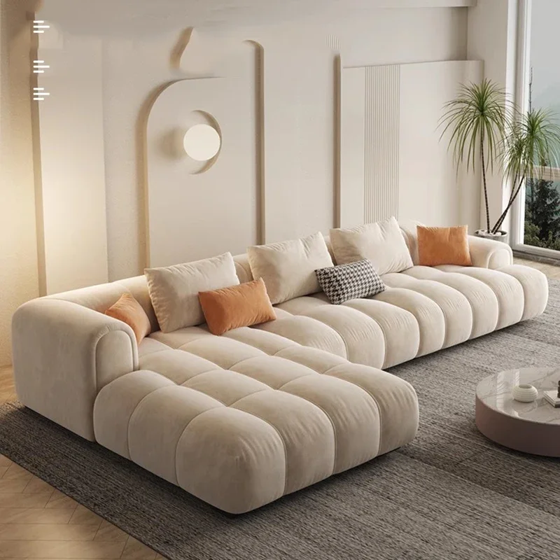 Lazy Cute Living Room Sofas Couch Minimalist Accent Designer Floor Sofas Lounge Decor Relaxing Muebles Lounge Suite Furniture