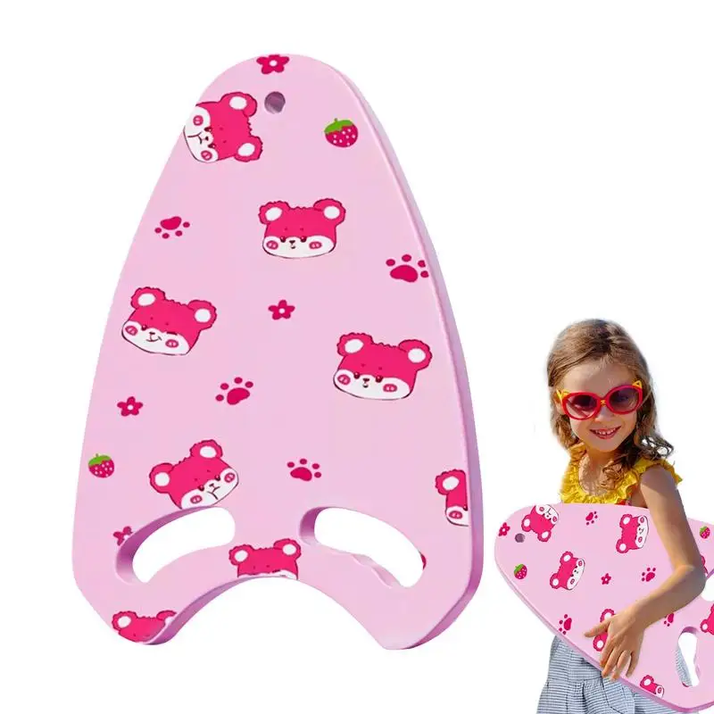 Swim Kickboard Eye-Catching Cartoon Animal Print Pool Kickboard Non-slip Thick Swimming Aid EVA Foam Pool Exercise Equipment For