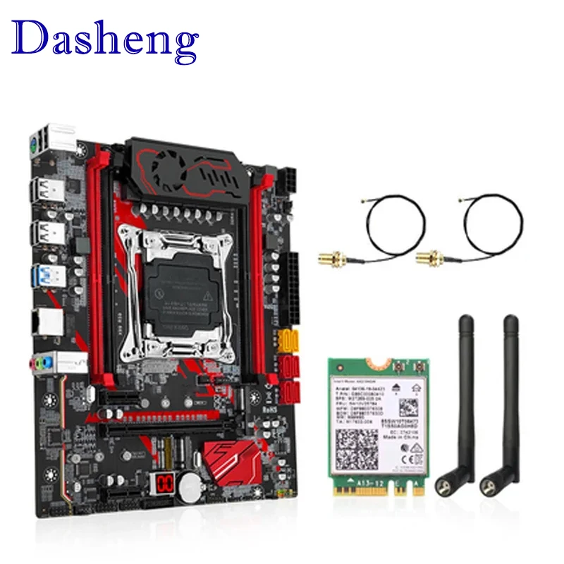 

MACHINIST X99 RS9 Motherboard LGA 2011-3 Support Intel Xeon E5 2667 2690 2680 V4 2670 2650 V3 CPU DDR4 RAM Memory NVME M.2 M-ATX