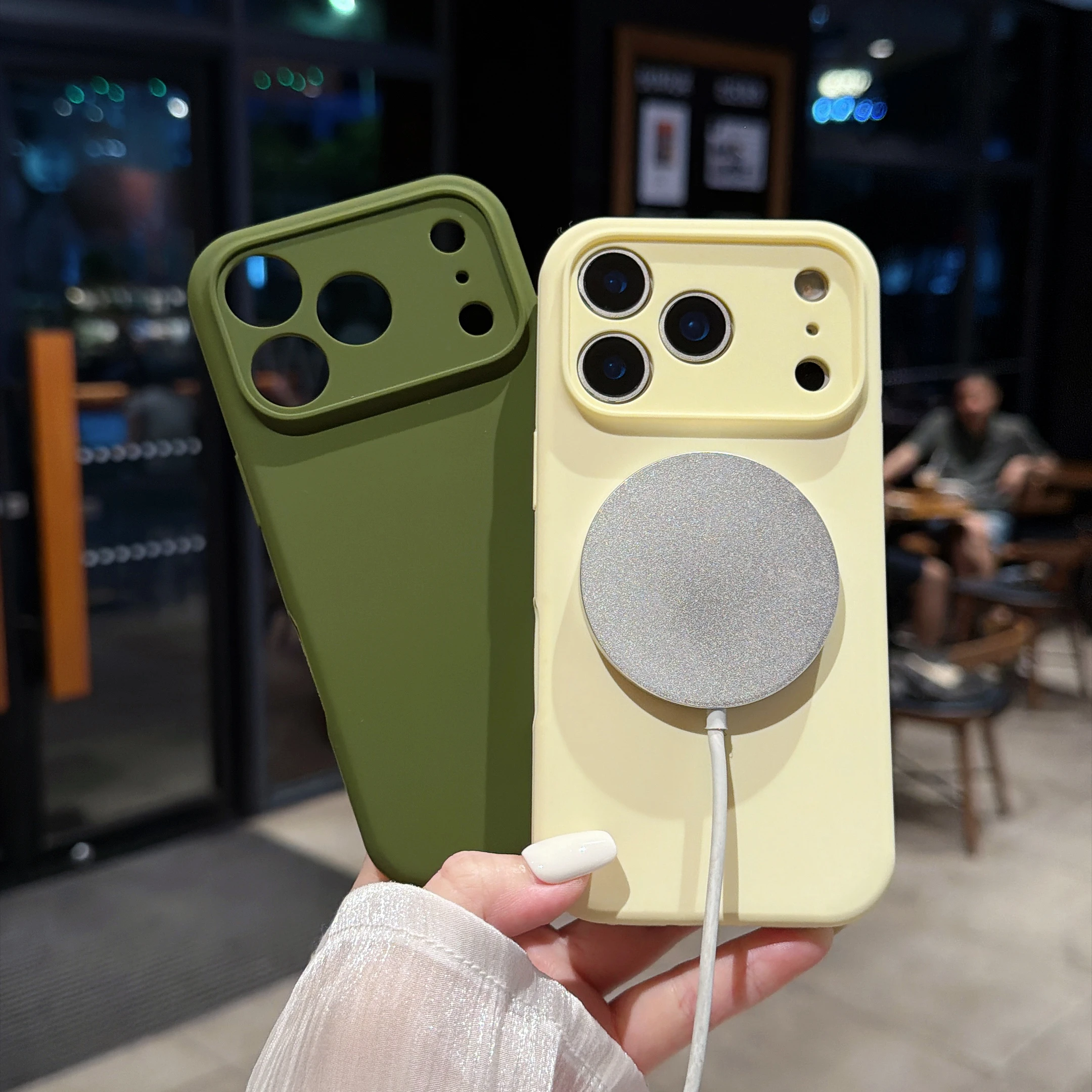 Oryginalne etui z płynnego sil – Liquid Silicone Magnetic Phone Case recenzja i cena