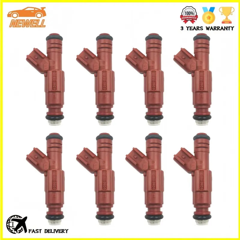 

8pcs 0280155934 RL031740AA FJ437 Fuel Injector For Dodge Ram 1500 2500 3500 Van Pickup Dakota Durango 3.9L 5.2L 5.9L V6 V8