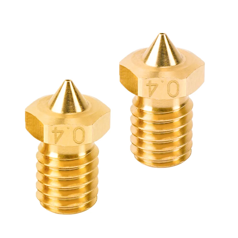3D-Drucker-Teile E3D Düse 0,2/0,4/0,6/0,8mm Gehärtete Stahldüsen für Titan Extruder Prusa I3 MK3S+ MK4 E3D V6 Kupferdüse – Detail 9