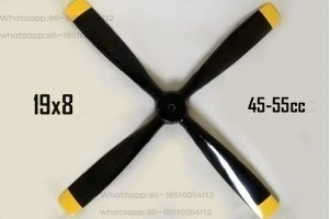 

19 * 8 - 4-leaf, Carbon Fiber P51 Mustang Propeller, Accessories
