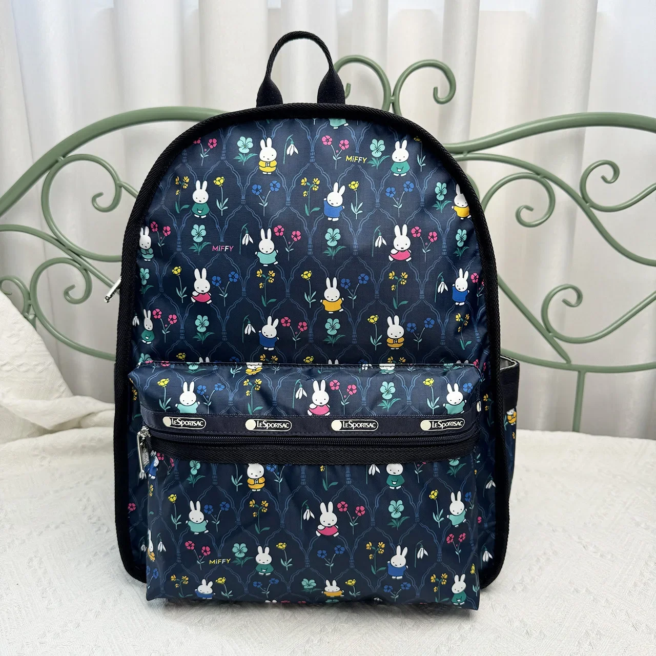 Lesportsacs Cartoon Rabbit Bag Kawaii Printed Girl Handbag Crossbody Bag Casual Traveling Bag Holiday Birthday Gifts L253