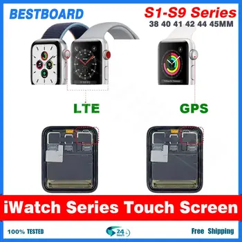Pro Apple Watch Series 1 2 3 4 5 6 SE LCD dotykový displej OLED displej digitalizátor sestava iWatch náhrada 38mm 42mm 40mm 44mm 6 nejlepší prodej displej Apple Watch Series 5 40mm - №1