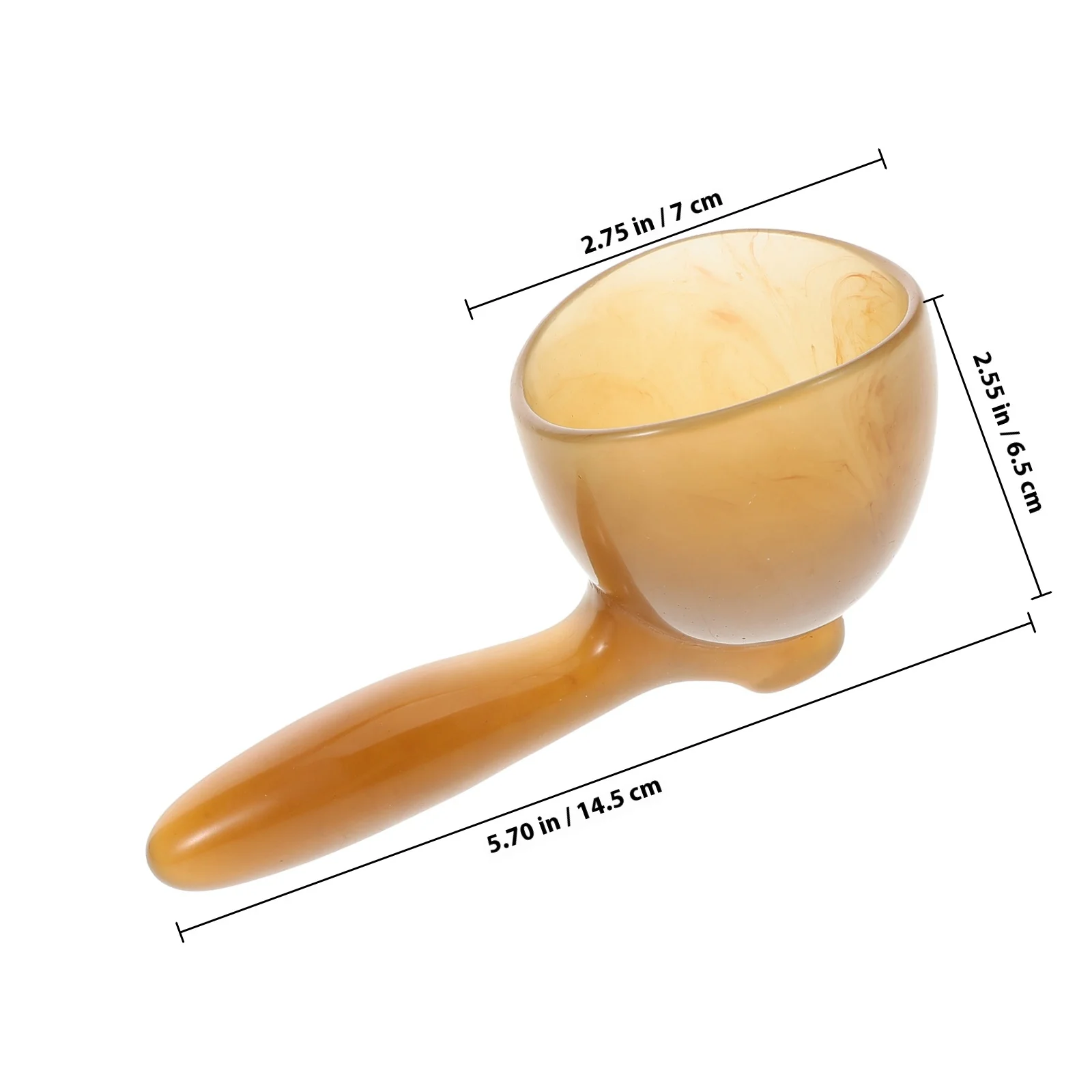 Gua Sha Scraping Massage Tool for Skin and Muscles Ergonomic Handheld Resin Massager for Back Neck Relief Professional Therapy