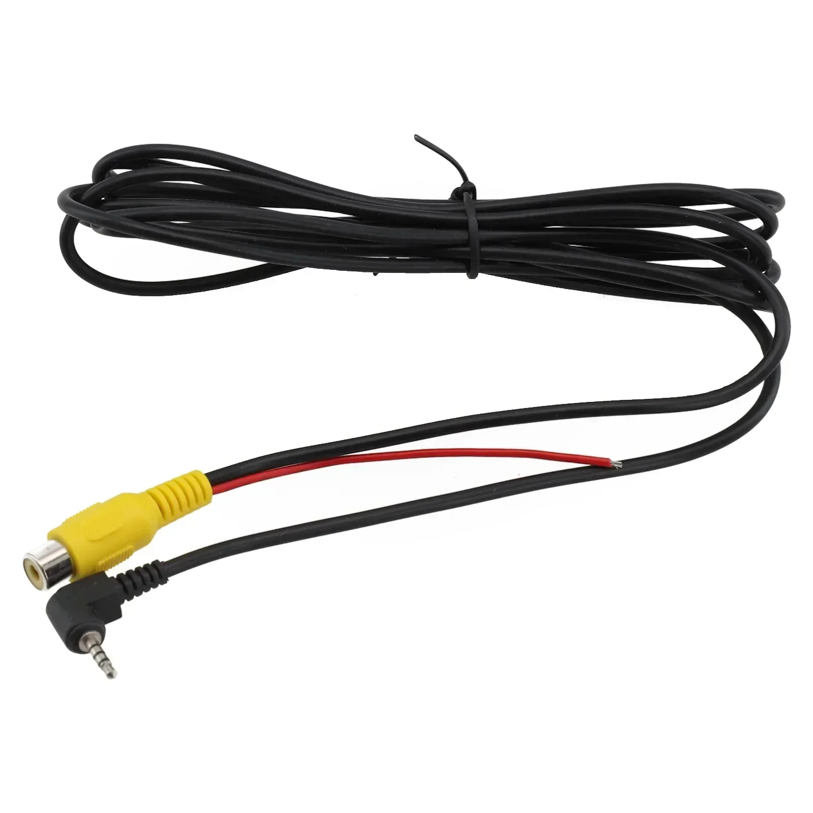 1PC Car AV In Video Cable Adapter 2.5mm AV Jack Male Plug To Female Adapter Cable For GPS Rear Camera Converter Cable