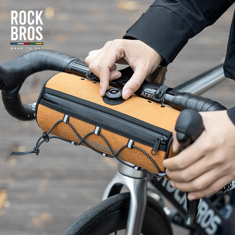 ROCKBROS ROAD TO SKY Cycling Bag Road Front Tube Bag Long Distance Riding Bike Bag Head Beam hanger Bag Bicycle Bag