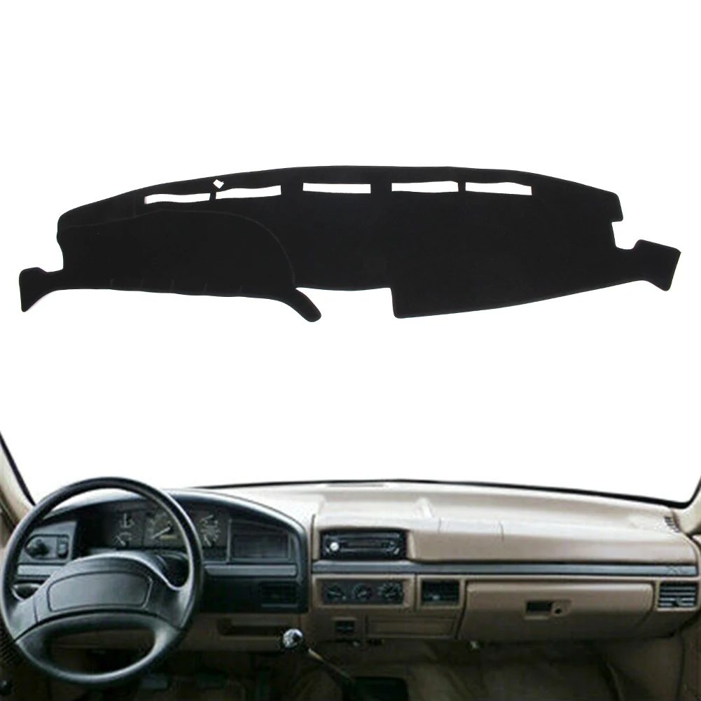 F-150 Car Dash Mat Dashboard Cover Dashmat For Ford F150 F250 F350 F450 1992 1993 1994 1995 1996 Left Drive