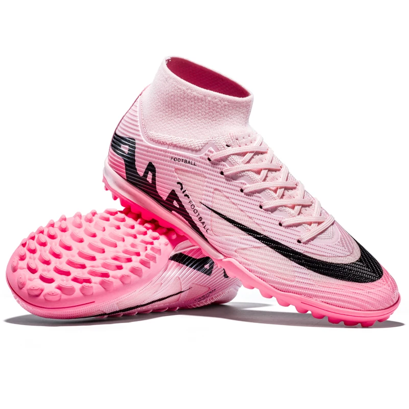 

Men TF/AG Soccer Shoes Professional Cleats Tenis Society Football Boots Resistant Top Quality Comfortable Unisex Football Shoes