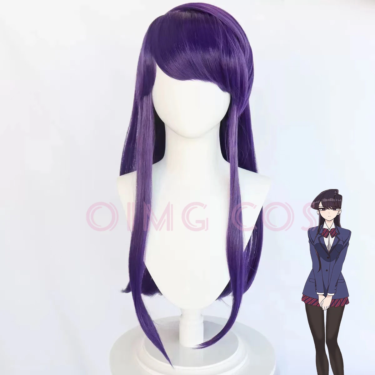 

Komi Can't Communicate Komi Shouko Cosplay Wig Anime Halloween Costumes for Women Game