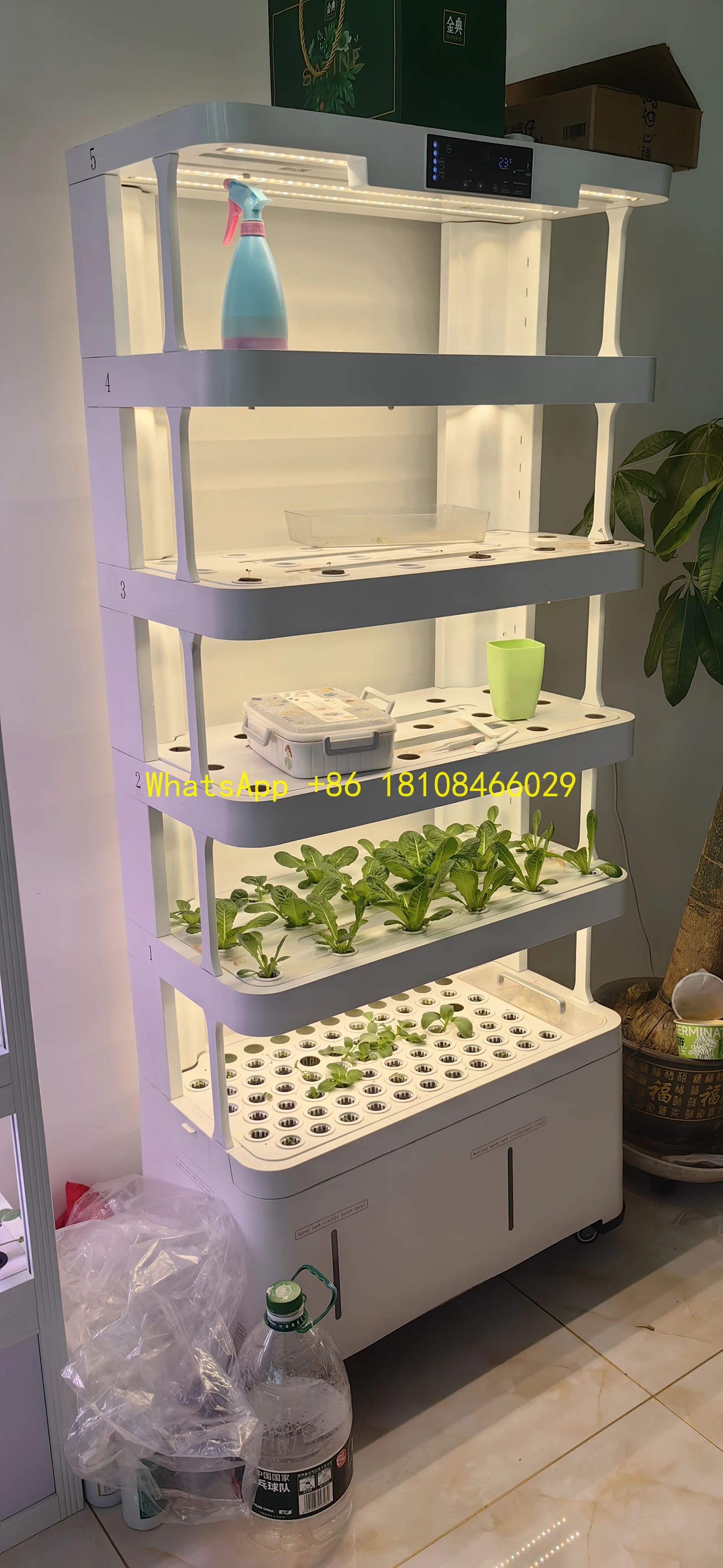

Multi-layer Balcony Planting Rack Vegetable Pot Soilless Cultivation Hydroponic Vegetable Intelligent Planting Machine Indoor