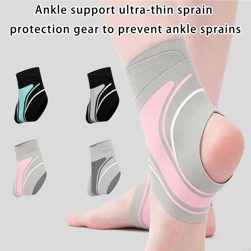   Ankle Support Sleeve Open Heel Ankle Wrap Brace for Walking and Training