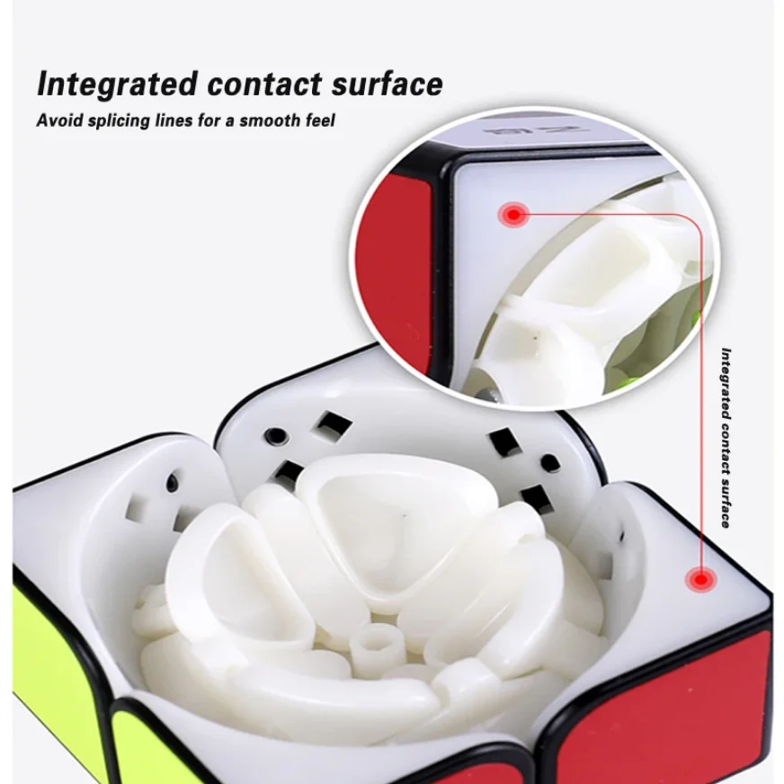 QIYI 2x2  Magic Cube Professional  Speed Puzzle  2×2 Children Toy Free Shipping Children Educational Toys Magnetic Cube Educ Toy