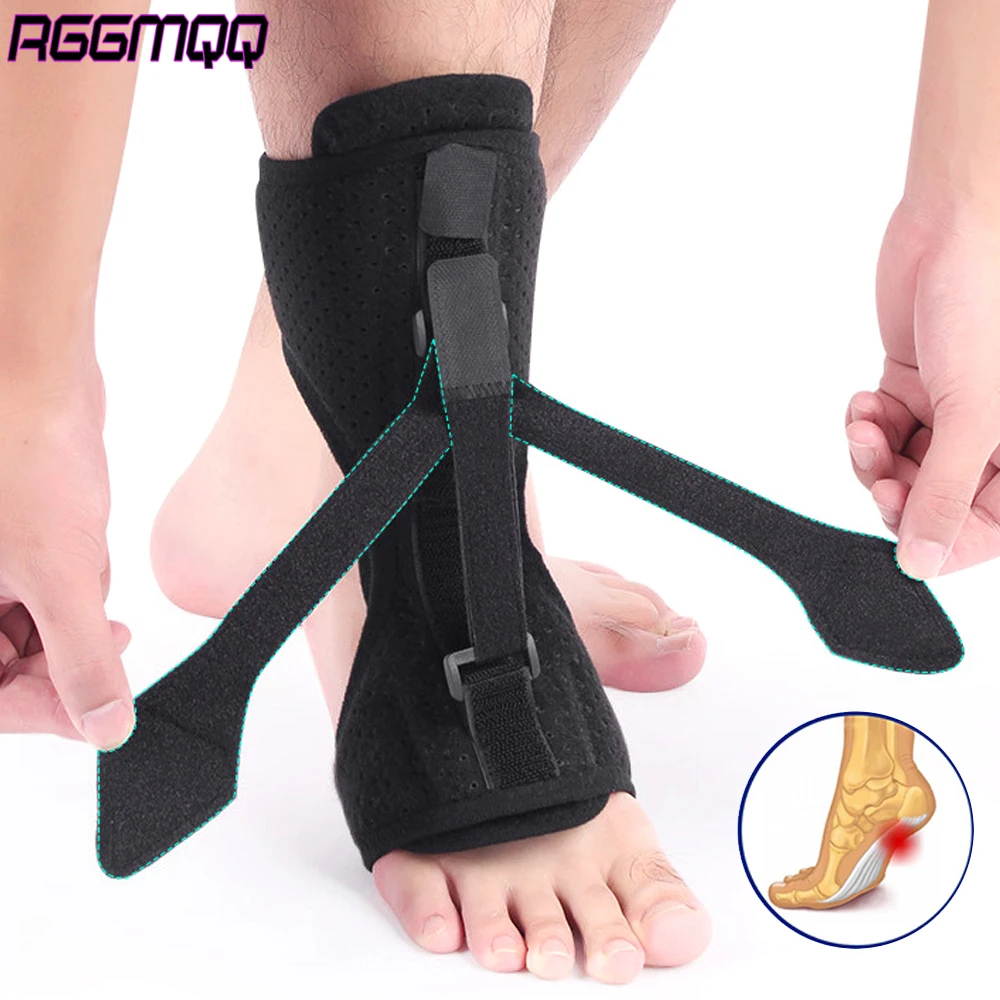 

1PCS AFO Drop Foot Brace,Adjustable Foot Drop Orthotic Brace Plantar Fasciitis Recovery Foot Splint Support, Achilles Tendon