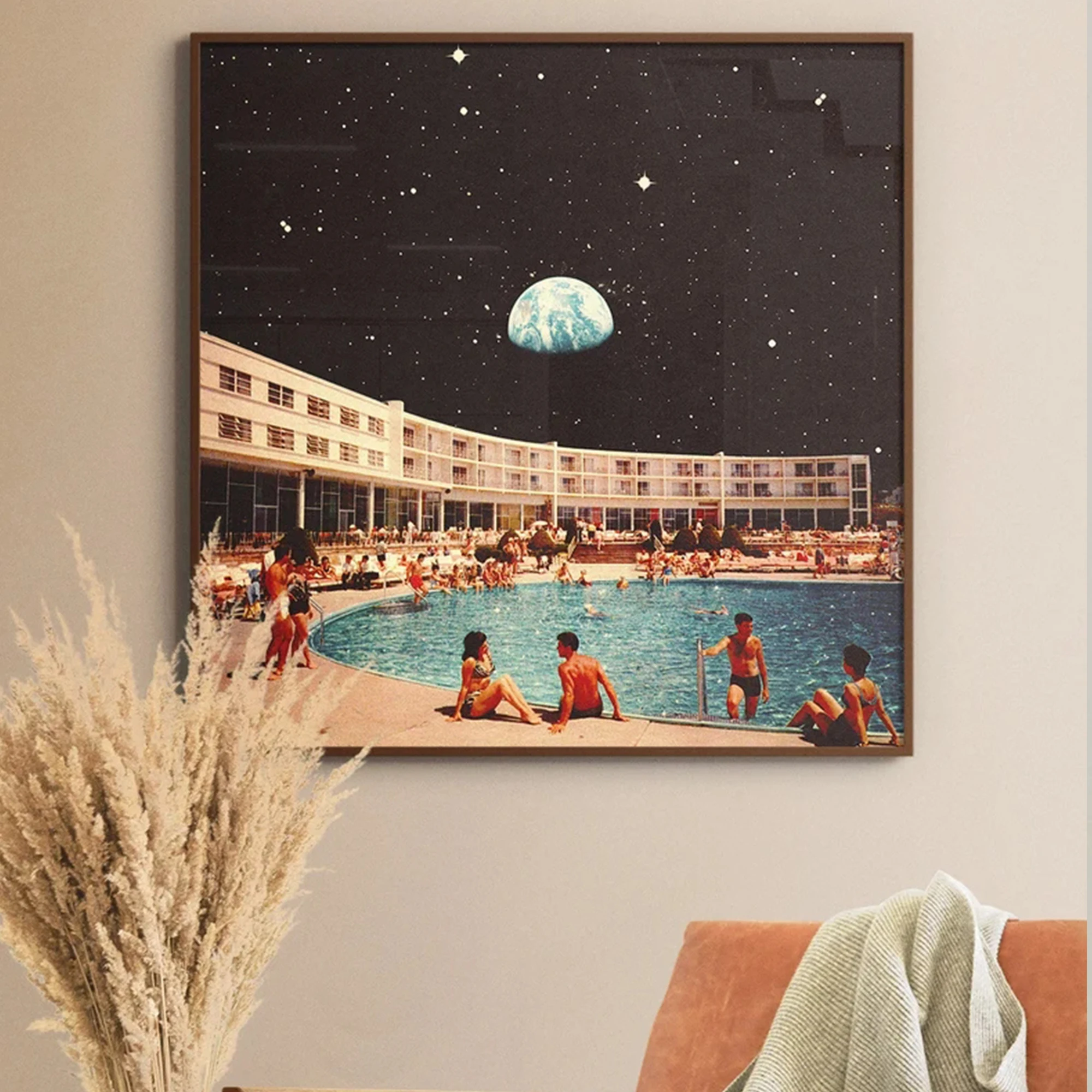 Retro Gaming Pictures - Impression sur toile abstraite rétro, motif