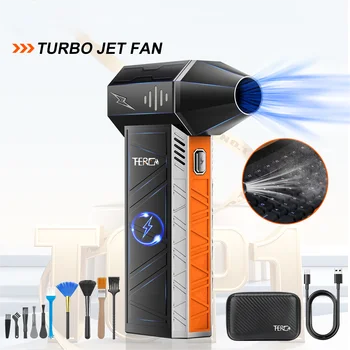 X3Pro Mini Turbo Jet Fan, portatile 150000 giri/min Potente ...