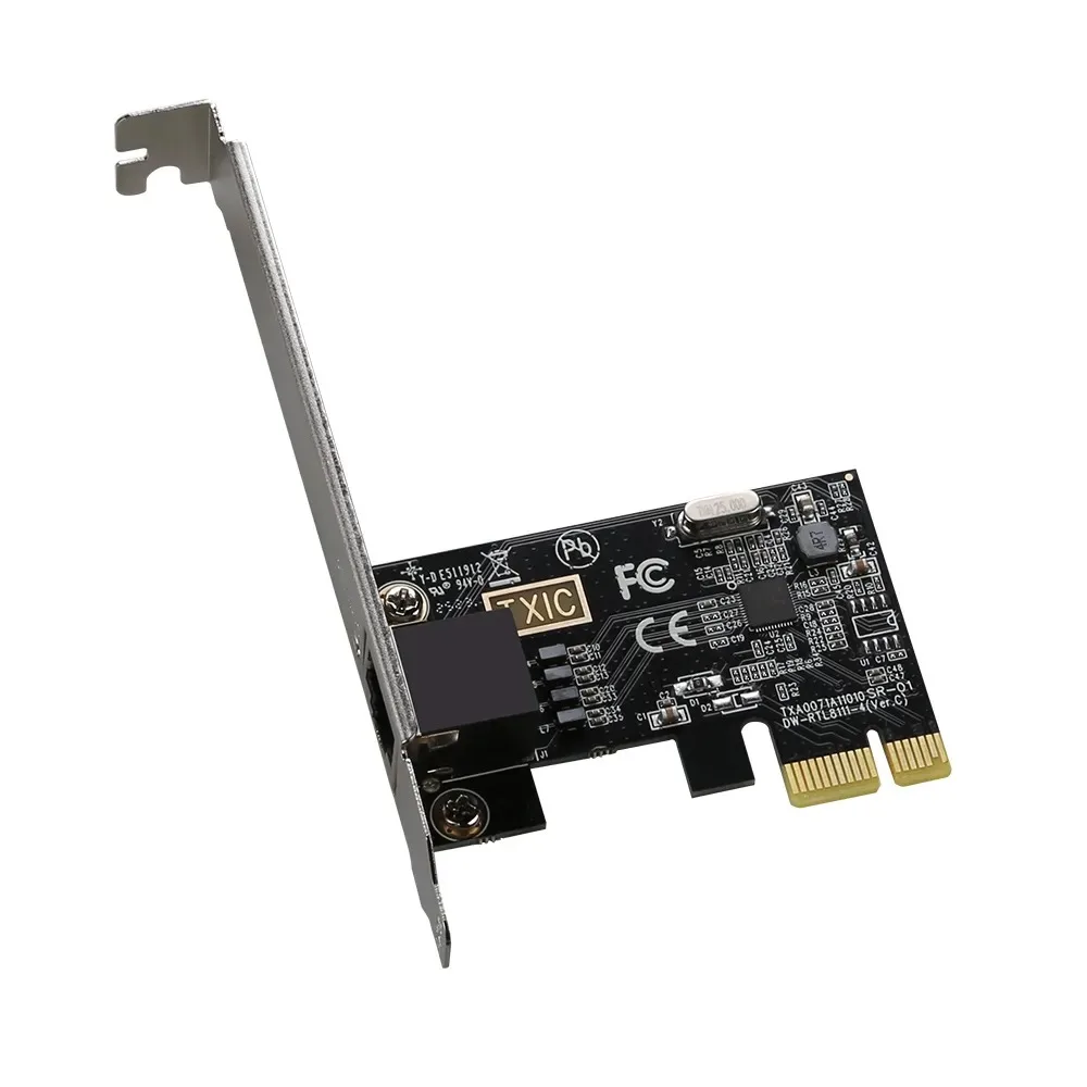 Tarjeta de red PCI-E a RJ45, Chip RTL8111E, Gigabit, Ethernet, PCI Express, 10/100/1000Mbps, 1gbps para PC