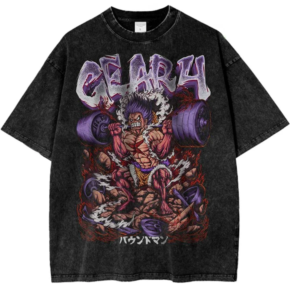 قطعة واحدة شانكس أنيمي الموضة الراقية الرياضة العلامة التجارية تي شيرت مصمم التوضيح نمط الشارع Harajuku صيف 2025 جديد #1