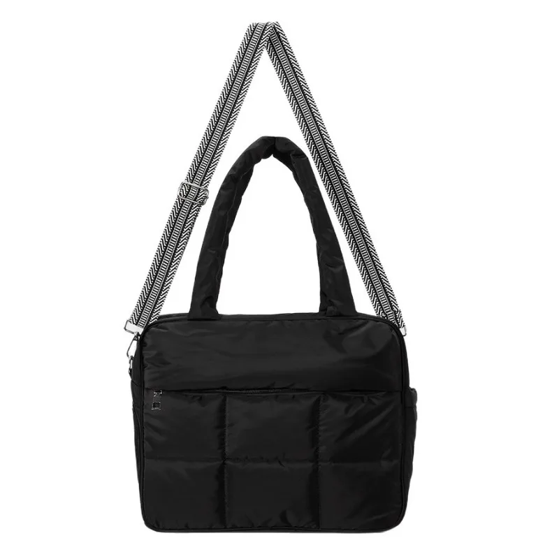 

Winter Multifunctional Down Duffel Large Capacity Dry Wet Separation Shoulder Bag Casual Weekender Gym Yoga Travel Crossbody Bag