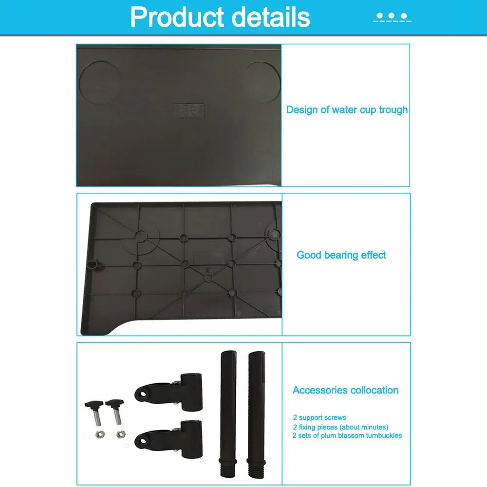 Lightweight Wheelchair Tray Table Detachable Easy To Install Wheelchair Dining Table Waterproof Cup Holder