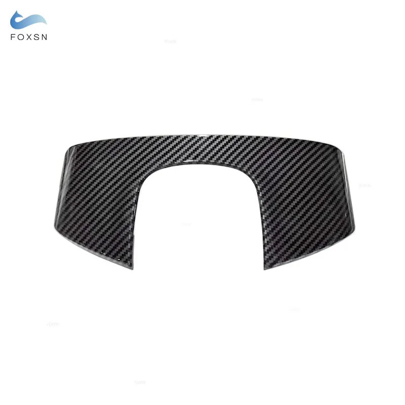 ABS Carbon Fiber Pattern Center Console Armrest Box Phone Cover Dial Pad Housing For Mercedes Benz S Class W221 08-12 W222 14-19