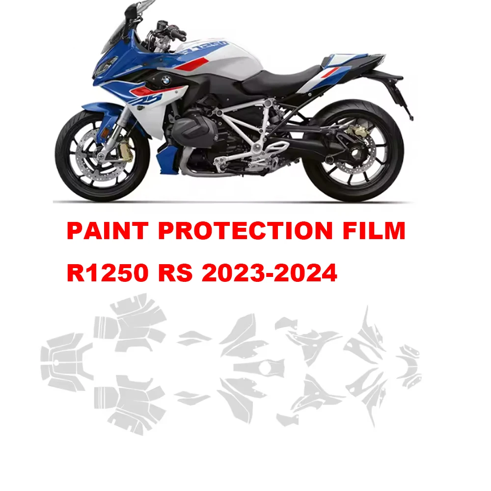 

For BMW R1250 RS TPU Paint Protection Film R 1250RS Motorcycle PPF Anti-Scratch Fairing Transparent Protection Film