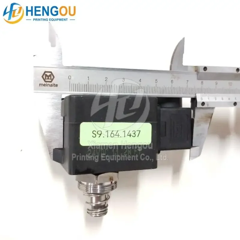 80x45x27mm S9.164.1437 Original Print Machine Imported Solenoid Valve Offset Printing Machine Parts