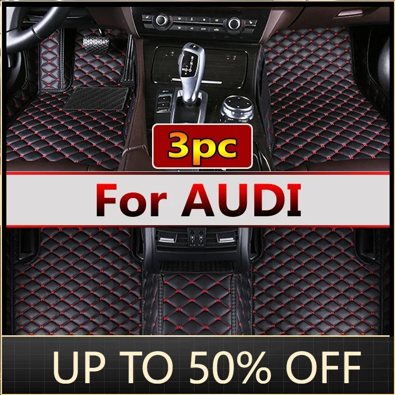 Car Floor Mat For AUDI A1(2door) A1(4door) A1 A3 A3 Hatch A3 Sedan A4 A4 Avant A4 Conver A5 SportA5(2door) A5 Car Accessories