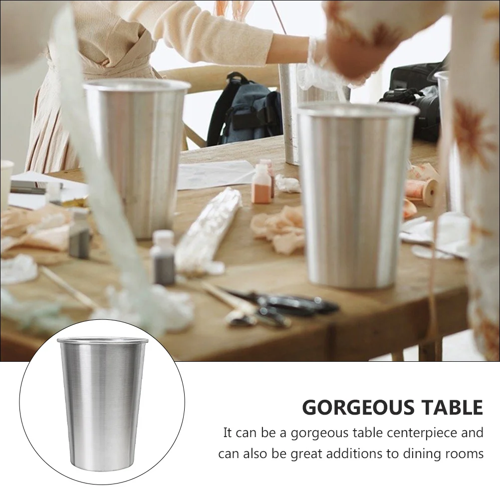 

Flower Bucket Vintage Retro Style Iron Material Home Planter Garden Bucket Flower Arrangement Vase Home Planter