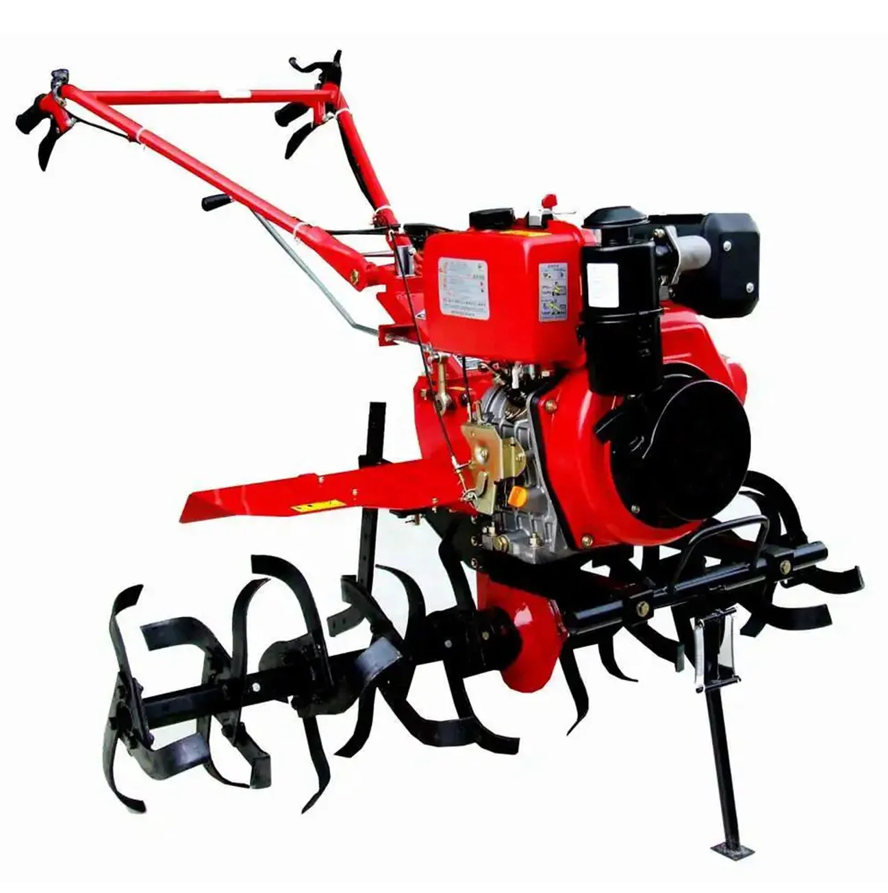 power tiller 7HP i 9HP cultivator power tiller machine with attachments price agricultural gasoline diesel tiller