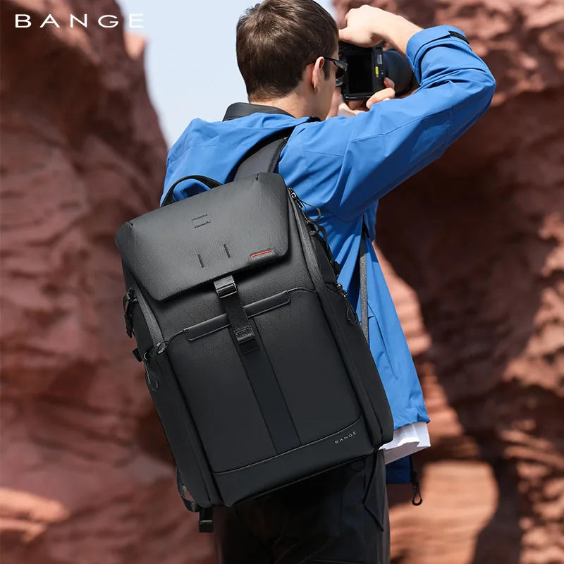 

BANGE Waterproof DSLR Photo Cameras Bag Photography Backpack Laptop Backpack Outdoor Travel Bag