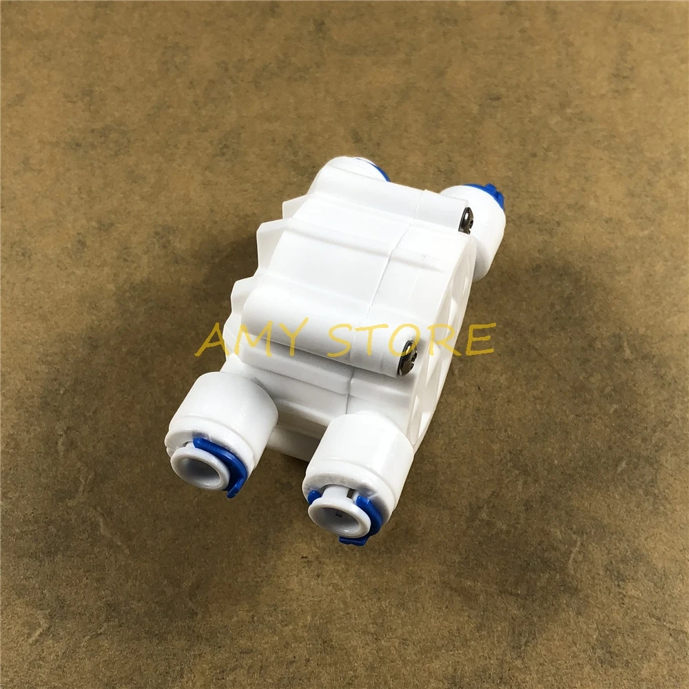 1/4 "Selang Auto Shut Off 4 Katup Jalan Cepat Koneksi Pas Akuarium RO Filter Air Reverse Osmosis System