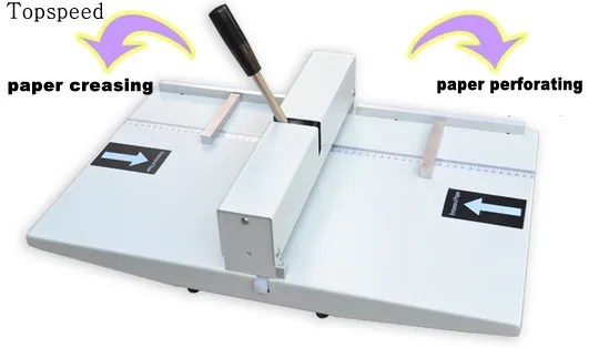 Hand Paper Creaser And Perforator Machine 2 in 1 Combo 340mm