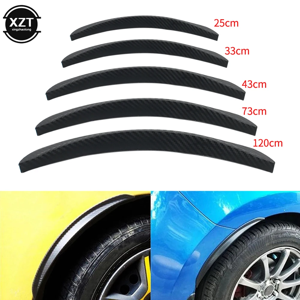 Universal Car Wheel Eyebrows Fender Flares Arch Mudguard Lip Body Kit Protector Cover Mud Trim Guard Car Accessories