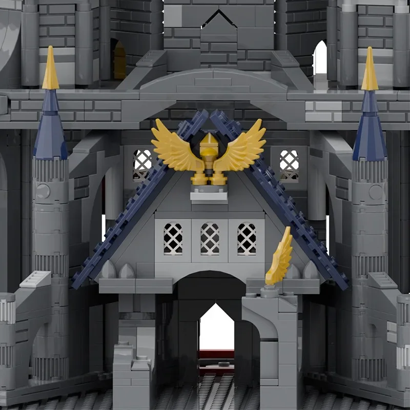 

MOC Hyrule Castle Model Building Blocks Set Classic Game Military Fortress Architecture Medieval Gifts for Adult Fans 3255 PCS